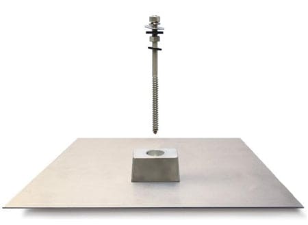 Quick Mount PV QMSC-A-12 MILL Comp Shingle Flashing