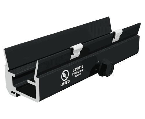 Snapnrack Ultra Rail 242-01214 Black Ultra Rail Splice