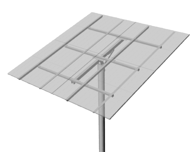 PLP TPM8-G Top-of-pole Mount For 8 Type-g Modules, 6' Pipe