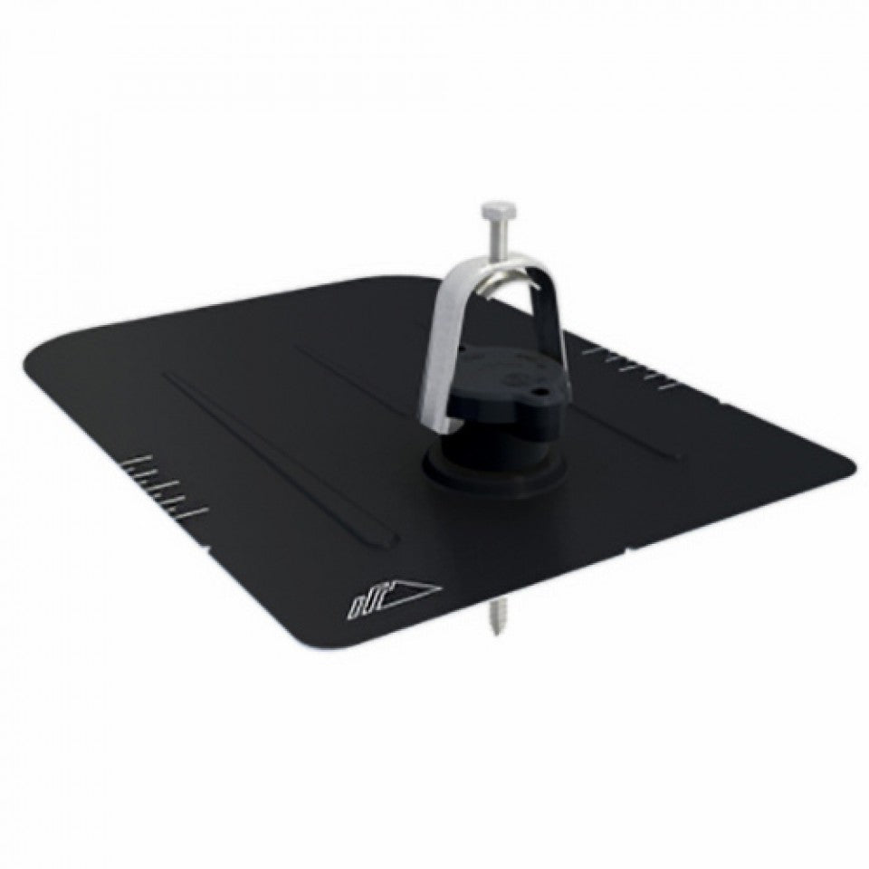 IronRidge FM-CM-001-B Black Comp Shingle Conduit Mount