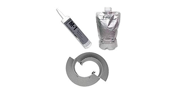Chemlink F1367GR 5' Gray E-Curb Round Seal Kit