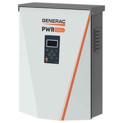 Generac XVT076A03 Pwrcell Battery Inverter (W/ Cts), Grid Tie, 7600w, 1p-120/240vac, Storage