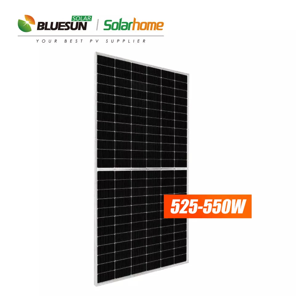Bifacial Dual Glass 530W-550W Leading 5%-25% more yield Efficiency up to 21 .2% Made in Vietnam