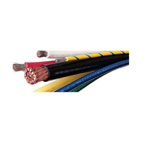 4/0 X 12' Black Battery Cable