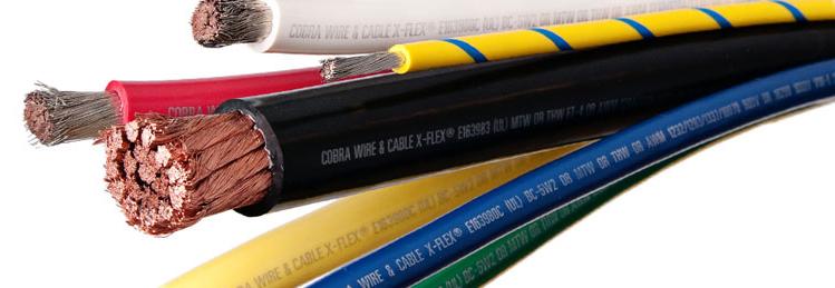 2/0 X 3' Black Battery Cable, 3/8' Lugs