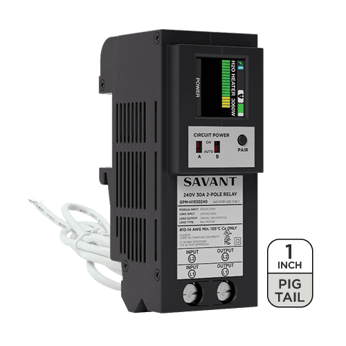 GPM-H1R30240-21 1SAVANT GPM-H1R30240-21 1 In Single 30a Power Module Pigtail