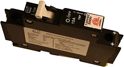 Midnite Solar MNEPV15 Din Mount 15A Circuit Breaker
