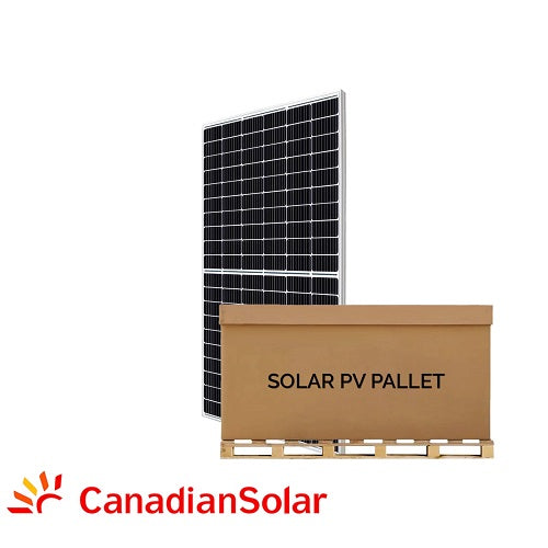 Canadian Solar Inc. HiKu CS3W-445 Silver Frame 144 Mono Cells