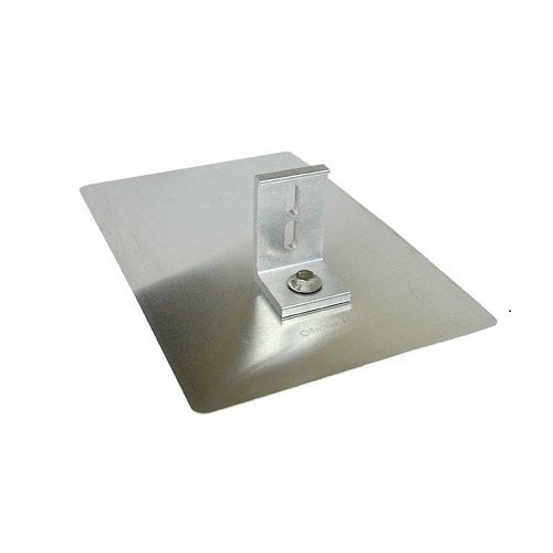 Ecofasten Greenfasten GF1-GAL-MLL-812 8' Flashing Galvalume Base For Single Bracket, Mill Finish