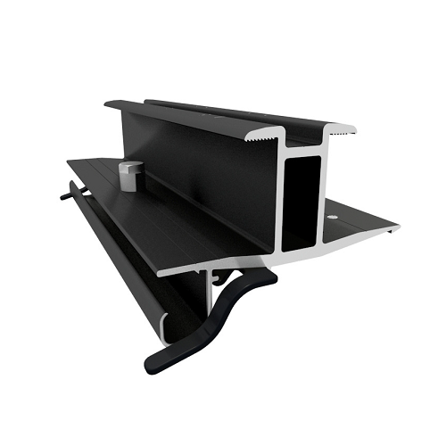 Ironridge FX RAIL-LESS FX-BRIDGE-40MM-B 40mm Black, FX, Rail-Less Bridge