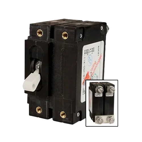 Midnite Solar, MNEDC60-300, Circuit Breaker, 60A 300VDC, 1-pole, Panel Mount