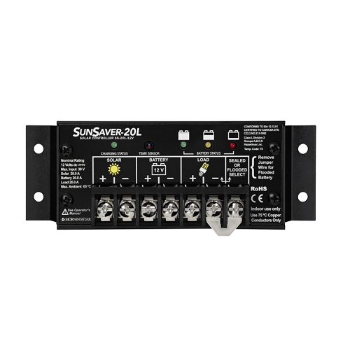Morningstar Sunsaver SS-20L-12V 20A 12VDC PWM Charge Controller
