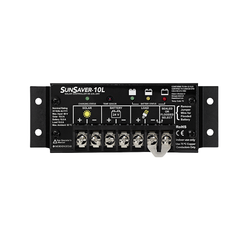 Morningstar Sunsaver SS-10L-24V 10A 24VDC Pwm Charge Controller