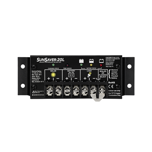 Morningstar Sunsaver SS-20L-12V 20A 12VDC PWM Charge Controller