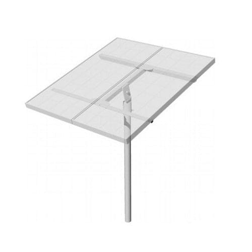 PLP TPM2-G Top-of-pole Mount For 2 Type-G Modules, 3' Pipe