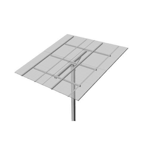 PLP TPM8-G TOP-OF-POLE MOUNT FOR 8 TYPE-G MODULES, 6" PIPE