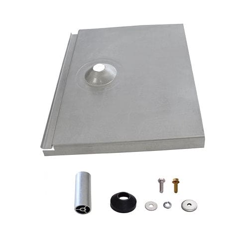 Quick Mount PV QMTR-F3.25-A-12 Mill Flat Tile Replacement Base