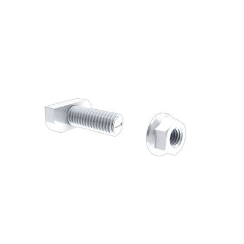 Quick Mount PV Qrail QMR-TB20P-A-300 20MM T-bolt W/nut Nylon Patch