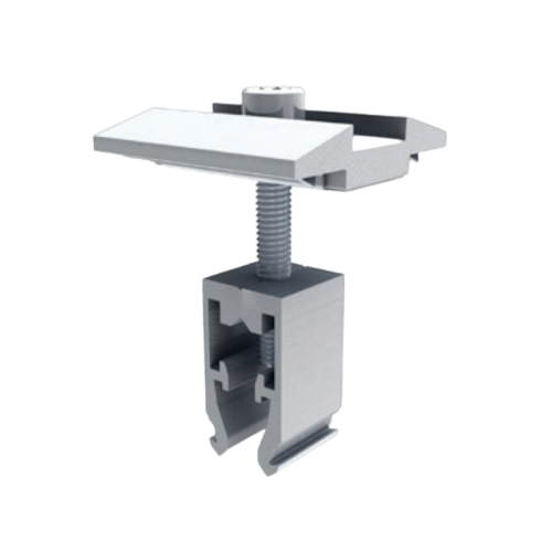 IronRidge Universal Mid Clamp QMR-UMC3045BP1.2 A 20, 30-45mm, w/ Bonding, Mill