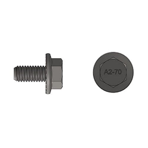 S-5! M8 1.25X16MM Flange Bolt, Hex Head Flanged Bolt