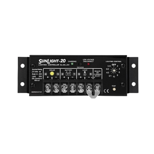 Morningstar Sunlight SL-20L-24V 20A 24VDC PWM Charge Controller