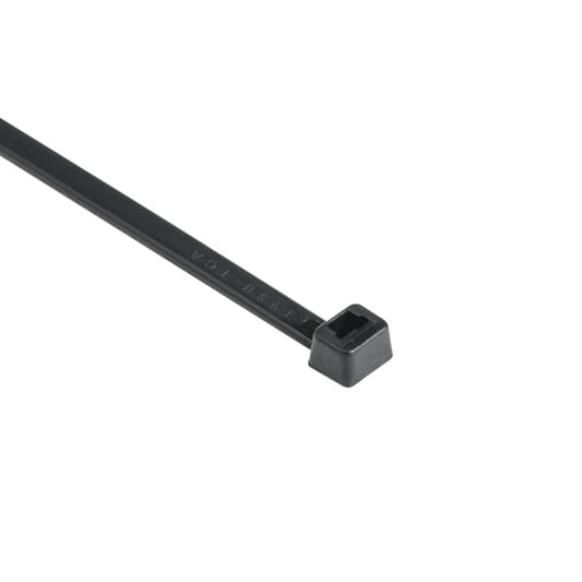 Heavy Duty Cable Tie, 21' Long, 175lb Tensile Strength, PA12, Black, 25/pkg