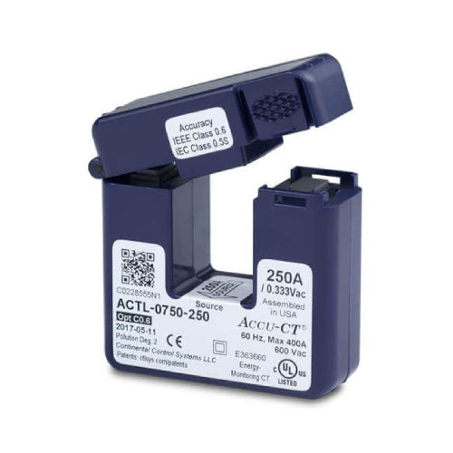 CCS ACTL Series Split-Core Current Transformers SBS6.0-US-10, Accu-CT up to 250A
