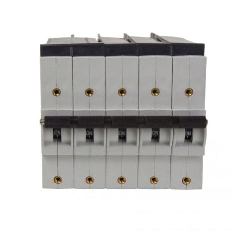 Outback Power PNL-75Q-DC-RT 75 Amp 300 VDC Quad Pole Remote-Trip Circuit Breaker for ICS Plus Rapid Shutdown System